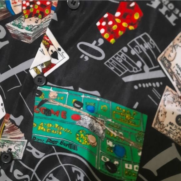 Las Vegas Hawaiian style shirt - Picture 5 of 8